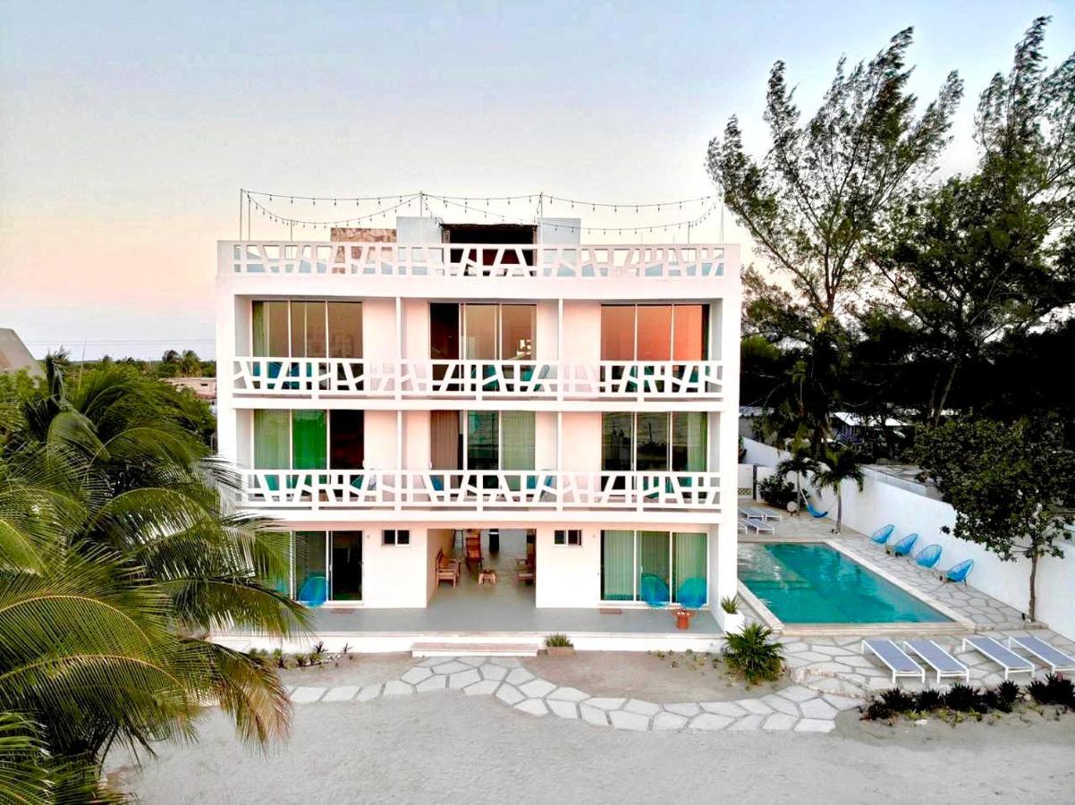 Playa 55 Beach Escape - Adults Only Guesthouse Celestun Dış mekan fotoğraf