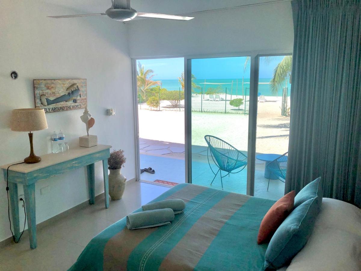 Playa 55 Beach Escape - Adults Only Guesthouse Celestun Dış mekan fotoğraf