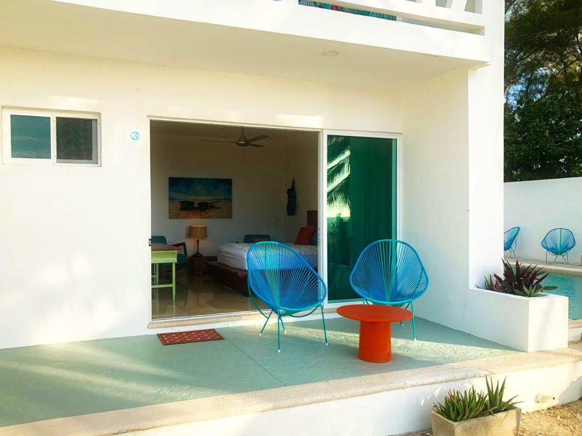 Playa 55 Beach Escape - Adults Only Guesthouse Celestun Dış mekan fotoğraf